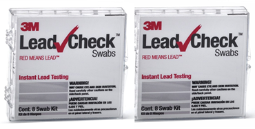 3m Leadcheck, Epa Recognized Instant Lead Test Kit, 16 Swabs